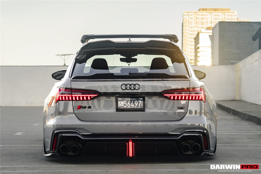 DarwinPRO 2019-2023 Audi RS6 Avant C8 IMP Performance Carbon Fiber Middle Spoiler