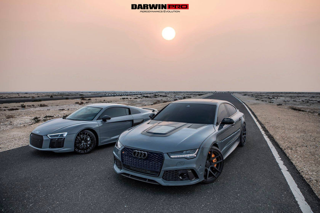 DarwinPRO 2014-2017 Audi A7 & S7 & RS7 BKSS Style Hood - DarwinPRO Aerodynamics