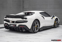 Load image into Gallery viewer, DarwinPRO 2022-2025 Ferrari 296 GTB &amp; GTS Type F171 iMP Style Carbon Fiber Rear Diffuser With Undertray
