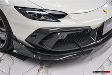 Load image into Gallery viewer, DarwinPRO 2022-2025 Ferrari 296 GTB &amp; GTS Type F171 iMP Style Carbon Fiber Front Bumper Lip Splitter