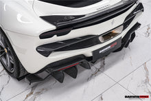 Load image into Gallery viewer, DarwinPRO 2022-2025 Ferrari 296 GTB &amp; GTS Type F171 iMP Style Carbon Fiber Rear Bumper Trim