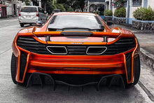 Load image into Gallery viewer, 2011-2017 McLaren MP4 12C &amp; 650S Rebel Performance Style Partial Carbon Fiber Rear Bumper - DarwinPRO Aerodynamics