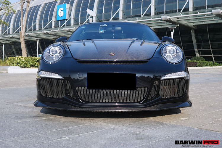 DarwinPRO 2009-2012 Porsche 911 997.2 Carrera S 4S 991GT3 Style Front Bumper