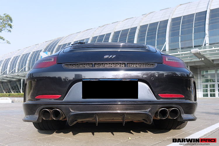 DarwinPRO 2009-2012 Porsche 911 997.2 Carrera S 991GT3 Style Rear Bumper