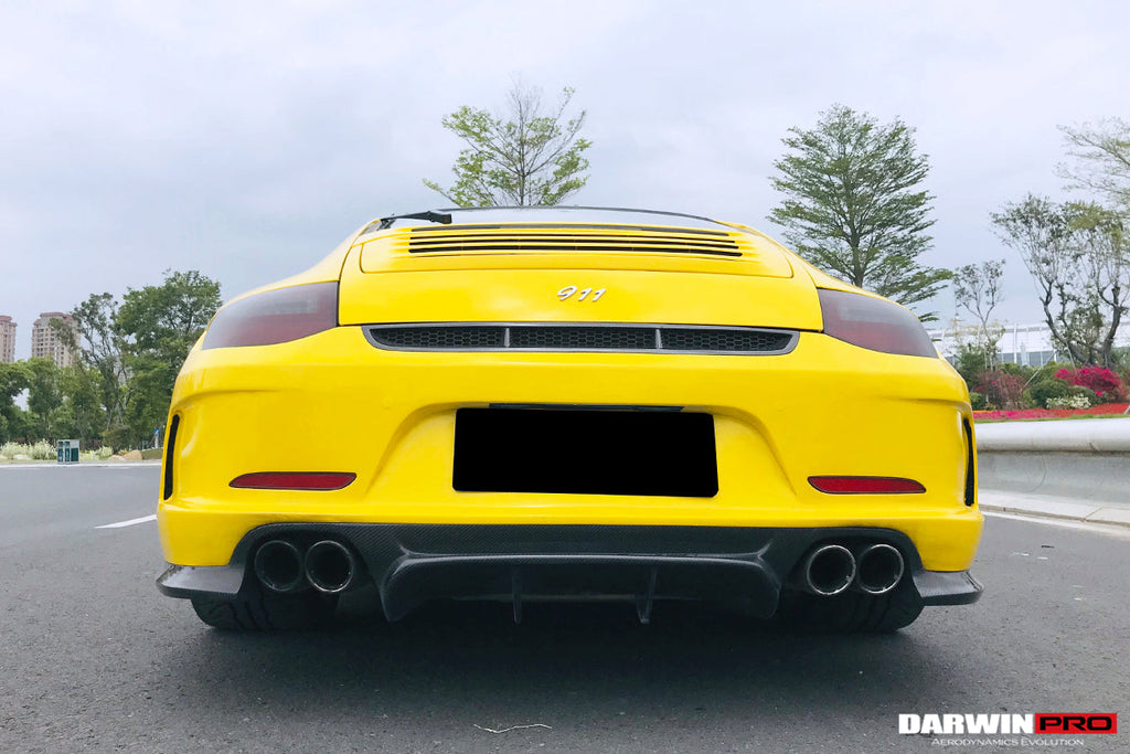 DarwinPRO 2009-2012 Porsche 911 997.2 Carrera S 991GT3 Style Rear Bumper
