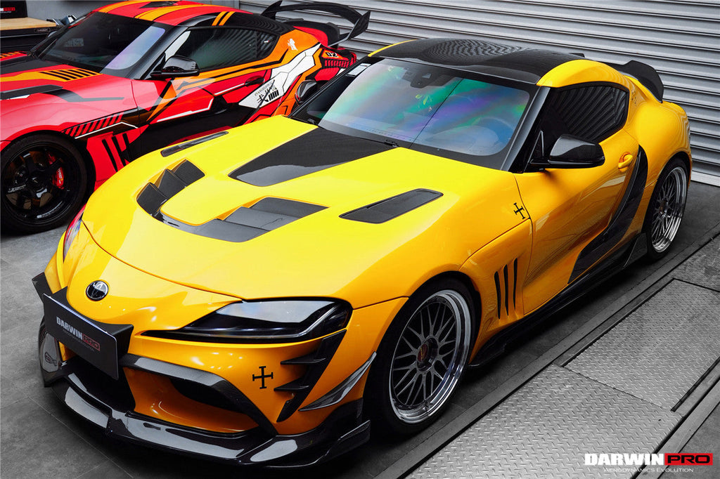 2019-UP Toyota GR Supra (J29 & DB) A90 A91 BKSSII Style Carbon Fiber Hood