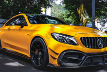 Load image into Gallery viewer, 2015-2021 Mercedes Benz W205 C63 C63S AMG Coupe IMP Performance Partial Carbon Fiber Front Bumper With Canards