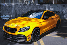 Load image into Gallery viewer, 2015-2021 Mercedes Benz W205 C63 C63S AMG Coupe IMP Performance Partial Carbon Fiber Front Bumper With Canards