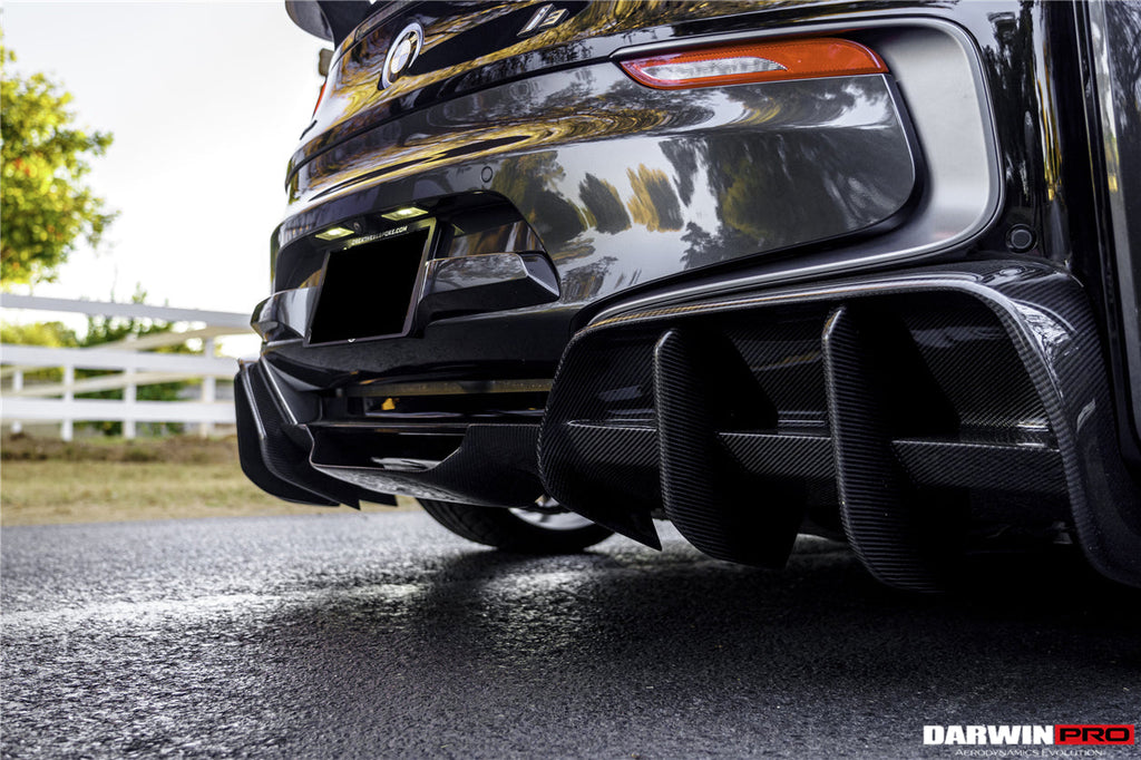 2014-2018 BMW i8 BZK Carbon Fiber Rear Diffuser - DarwinPRO Aerodynamics