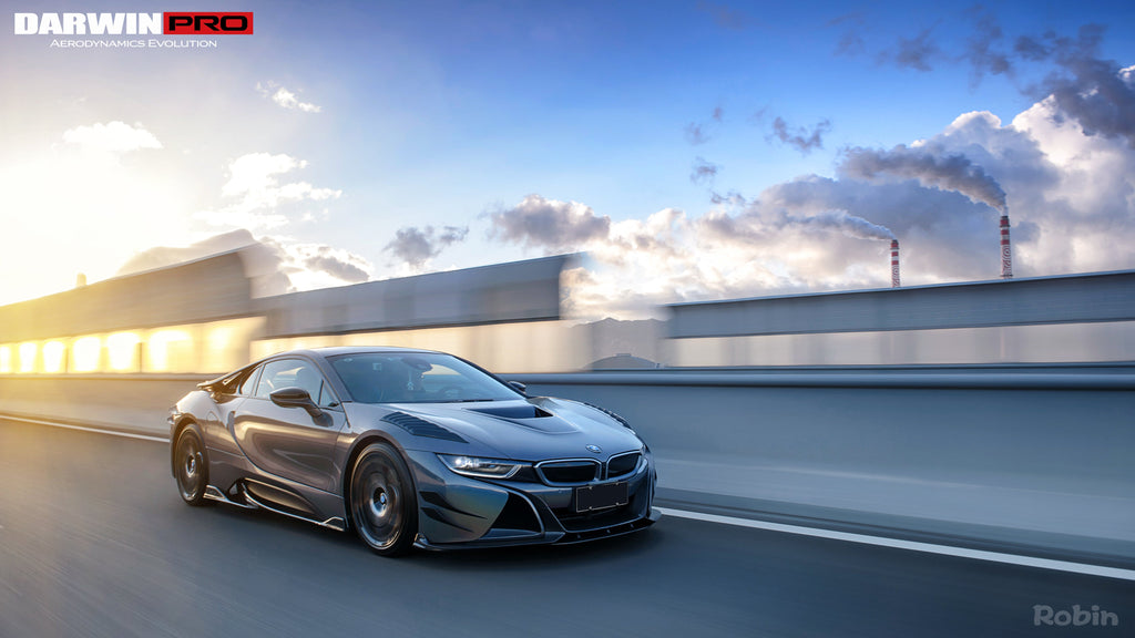DarwinPRO 2014-2018 BMW i8 BZK Carbon Fiber Full Body Kit - DarwinPRO Aerodynamics