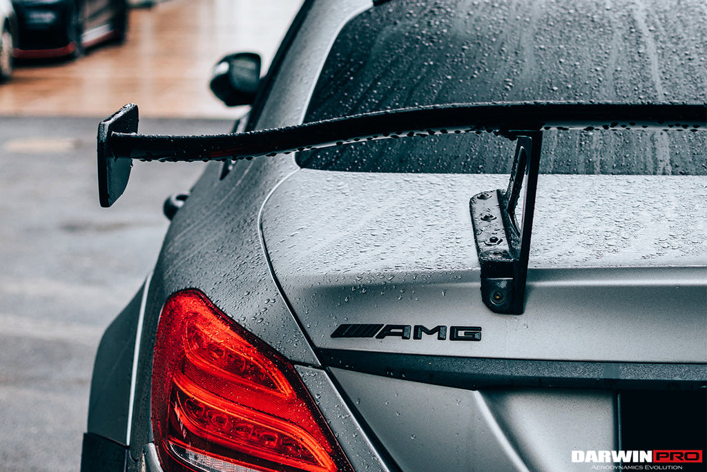 2015-2021 Mercedes Benz C-Class W205 Sedan IMP Performance Carbon Fiber Trunk Spoiler - DarwinPRO Aerodynamics