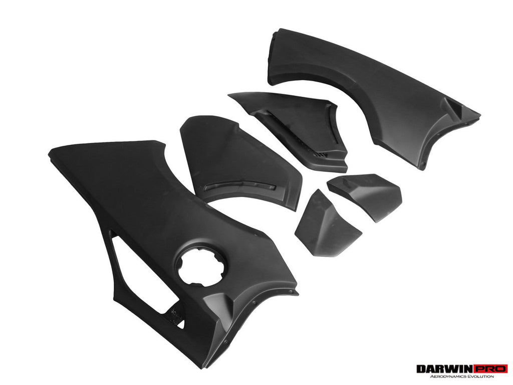 2013-2017 Corvette C7 Z51 BKSS Style Fiber Reinforce Ploymer Wide Rear Fender - DarwinPRO Aerodynamics