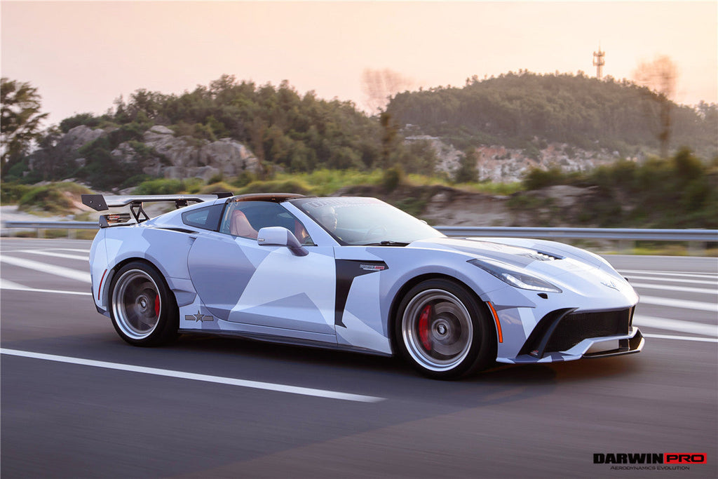 2013-2017 Corvette C7 Z51 BKSS Style Front Bumper - DarwinPRO Aerodynamics