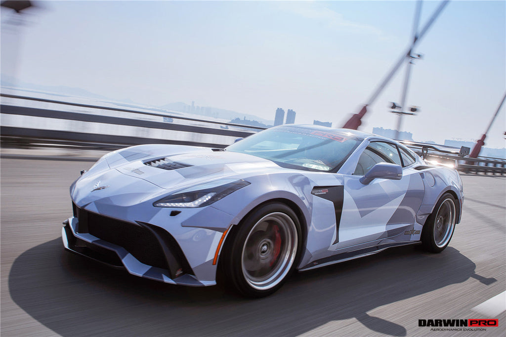 2013-2017 Corvette C7 Z51 BKSS Style Front Bumper - DarwinPRO Aerodynamics