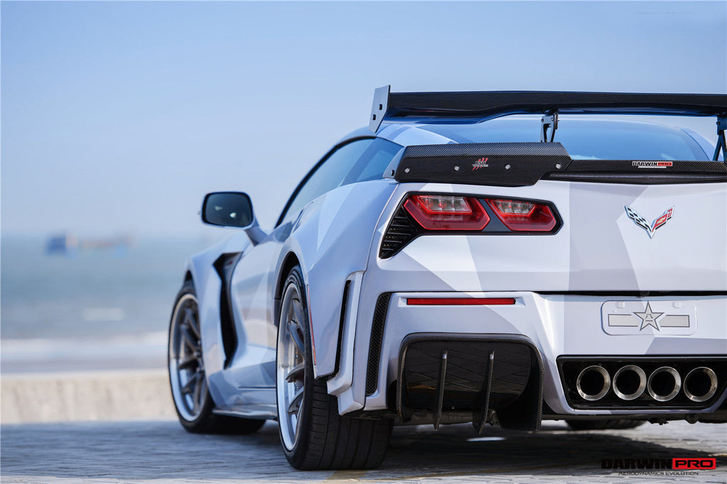 2013-2017 Corvette C7 Z51 BKSS Style Full Wide Body Kit - DarwinPRO Aerodynamics