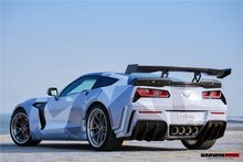 Load image into Gallery viewer, 2013-2017 Corvette C7 Z51 BKSS Style Fiber Reinforce Ploymer Wide Rear Fender - DarwinPRO Aerodynamics