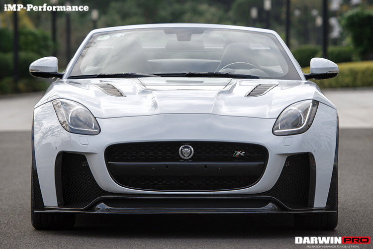 DarwinPRO 2013-2017 Jaguar F-Type Convertible IMP Performance Partial Carbon Fiber Full Body Kit - DarwinPRO Aerodynamics
