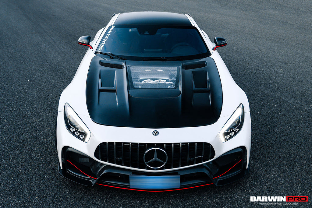 2017-2021 Mercedes Benz AMG GT GTS GTC IMP Performance Partial Carbon Fiber Front Bumper