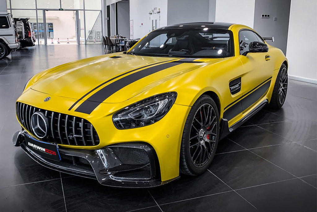 2017-2021 Mercedes Benz AMG GT GTS GTC IMP Performance Partial Carbon Fiber Front Bumper