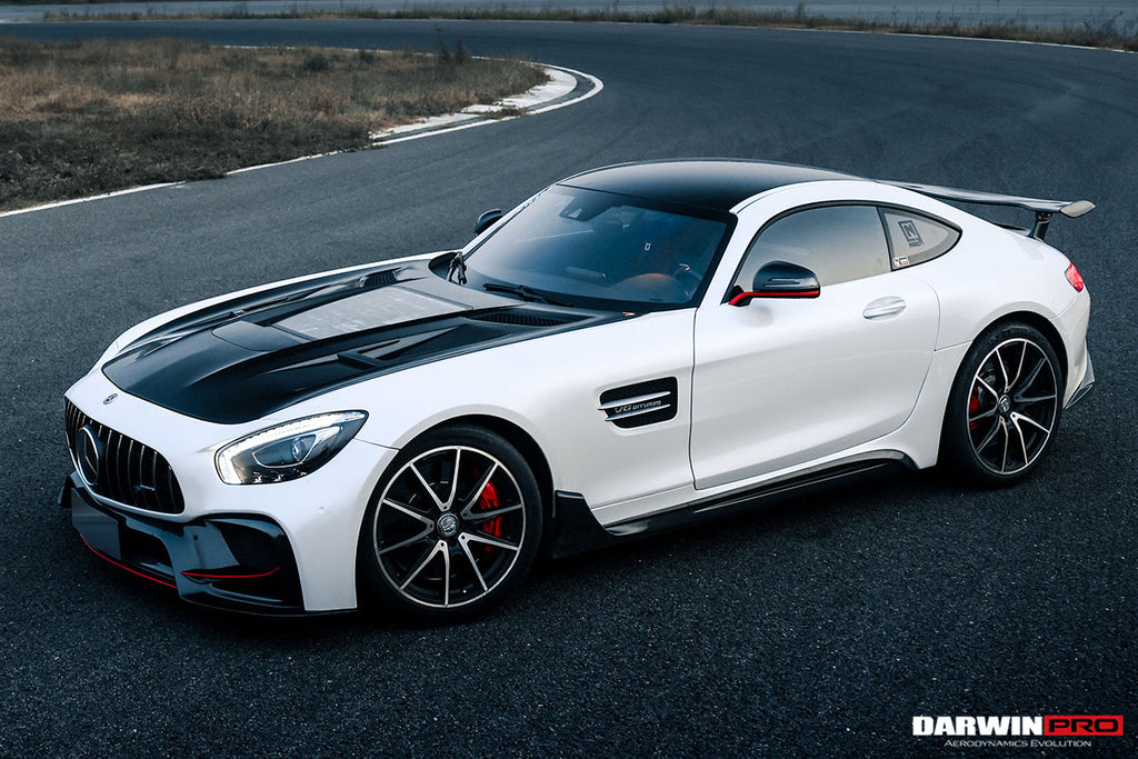 2017-2021 Mercedes Benz AMG GT GTS GTC IMP Performance Partial Carbon Fiber Front Bumper