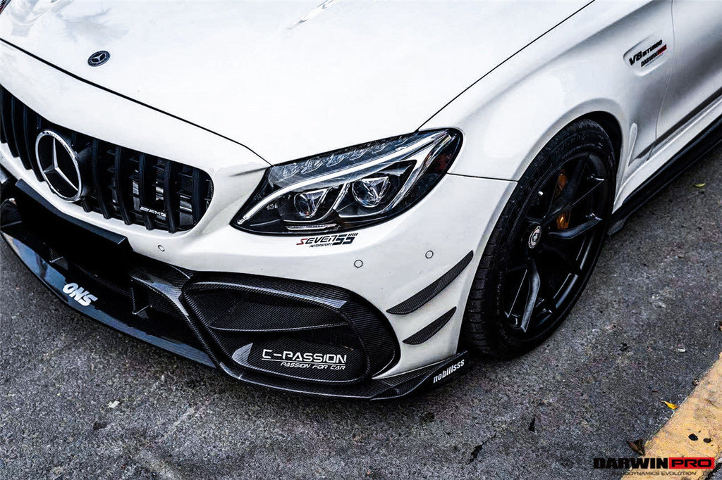 2015-2018 Mercedes Benz W205 C63 & S AMG Coupe IMP Performance Partial Carbon Fiber Full Body Kit - DarwinPRO Aerodynamics