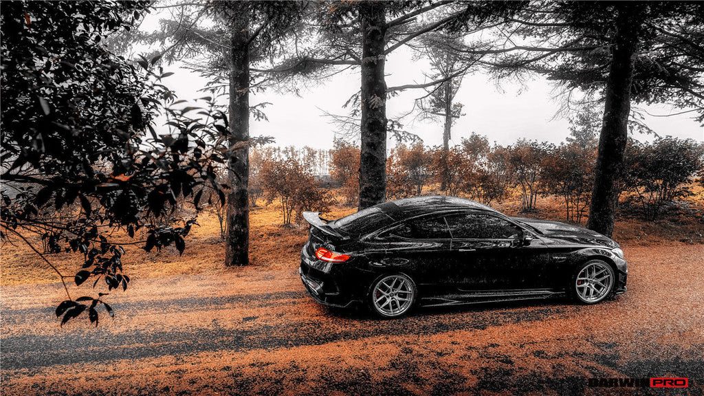 2015-2018 Mercedes Benz W205 C63 & S AMG Coupe IMP Performance Partial Carbon Fiber Full Body Kit - DarwinPRO Aerodynamics