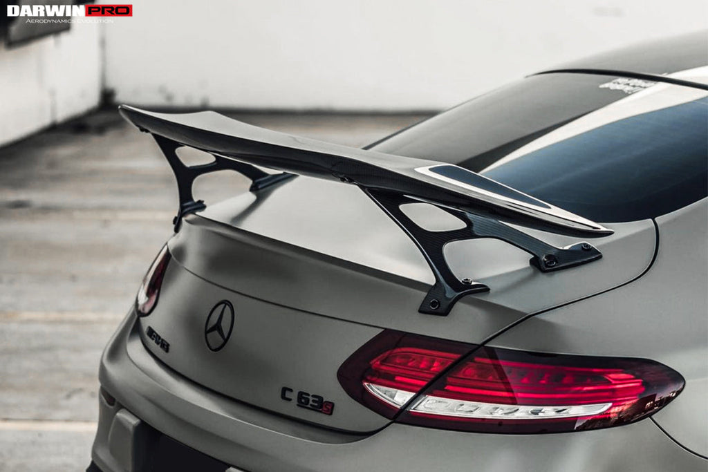 2015-2021 Mercedes Benz C-Class W205 Coupe IMP Performance Carbon Fiber Trunk Spoiler - DarwinPRO Aerodynamics