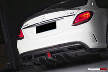 Load image into Gallery viewer, 2015-2021 Mercedes Benz W205 C63 S AMG Sedan IMP Performance Carbon Fiber Rear Diffuser with Caps