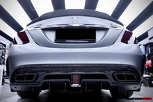 Load image into Gallery viewer, 2015-2021 Mercedes Benz W205 C63 S AMG Sedan IMP Performance Carbon Fiber Rear Diffuser - DarwinPRO Aerodynamics