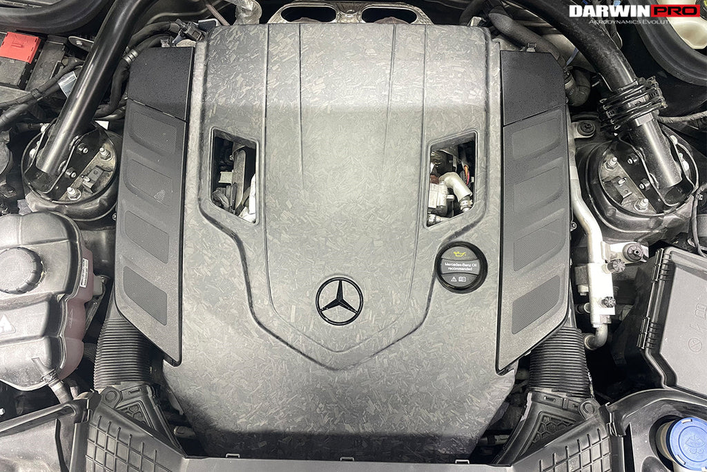2019-2023 Mercedes Benz W464 G500 G550 G-Class G Wagon Dry Carbon Fiber Engine Cover