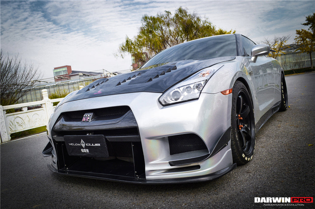 2008-2016 Nissan GTR R35 CBA DBA IMP Performance Carbon Fiber Hood - DarwinPRO Aerodynamics
