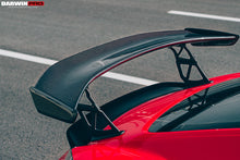 Load image into Gallery viewer, DarwinPRO 2016-2024 Porsche 718 Cayman &amp; Boxster BKSS Style Carbon Fiber Trunk Spoiler - DarwinPRO Aerodynamics