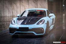 Load image into Gallery viewer, DarwinPRO 2021-2025 Porsche 718 Cayman &amp; Boxster Stuttmate Part Carbon Fiber Front Bumper With ACC Hole