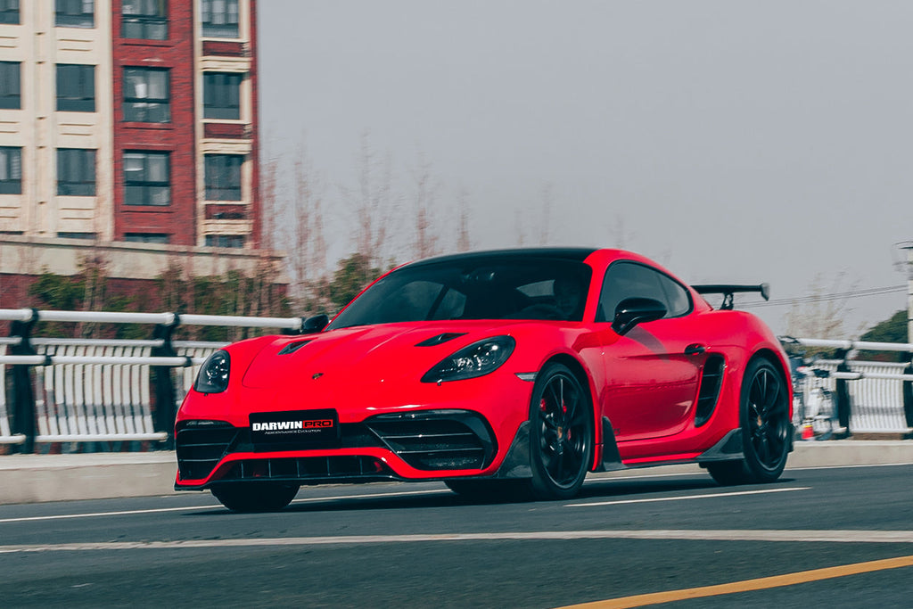 DarwinPRO 2016-2020 Porsche 718 Cayman & Boxster Stuttmate Part Carbon Fiber Full Body Kit - DarwinPRO Aerodynamics