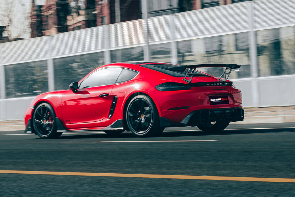 DarwinPRO 2016-2020 Porsche 718 Cayman & Boxster Stuttmate Part Carbon Fiber Full Body Kit - DarwinPRO Aerodynamics