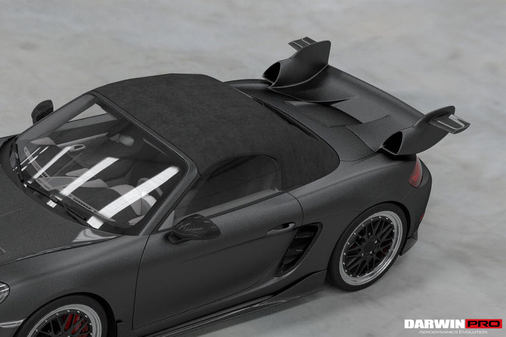 DarwinPRO 2016-2025 Porsche 718 Boxster STM Style Trunk Spoiler