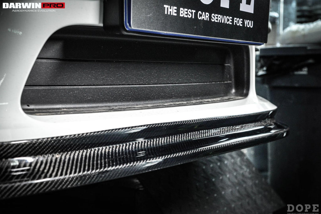 DarwinPRO 2016-2025 Porsche 718 Cayman & Boxster BKSS Style Carbon Fiber Front Lip