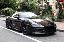 Load image into Gallery viewer, DarwinPRO 2016-2025 Porsche 718 Cayman &amp; Boxster BKSS Style Carbon Fiber Front Lip