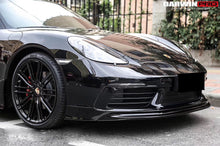 Load image into Gallery viewer, DarwinPRO 2016-2025 Porsche 718 Cayman &amp; Boxster BKSS Style Carbon Fiber Front Lip