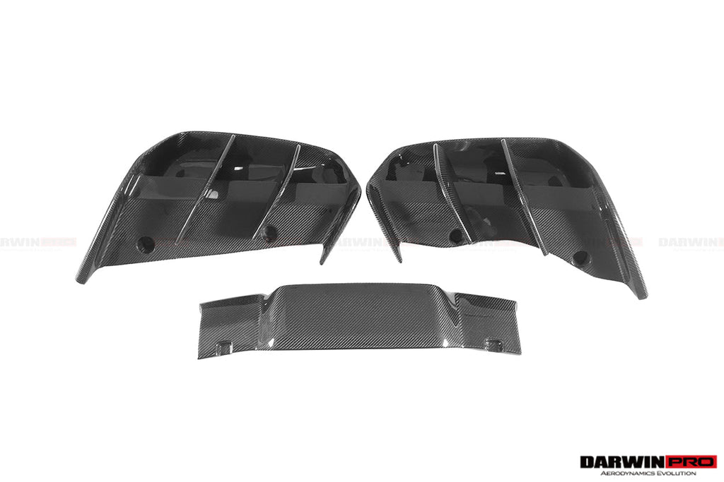 2014-2018 BMW i8 BZK Carbon Fiber Rear Diffuser - DarwinPRO Aerodynamics