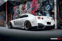 Load image into Gallery viewer, DarwinPRO 2008-2022 Nissan GTR R35 CBA &amp; DBA &amp; EBA BKSSII Style Rear Bumper with Diffuser Undertray &amp; LED Light