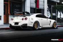 Load image into Gallery viewer, DarwinPRO 2008-2022 Nissan GTR R35 CBA &amp; DBA &amp; EBA BKSSII Style Rear Bumper with Diffuser Undertray &amp; LED Light