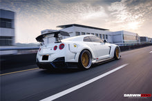 Load image into Gallery viewer, DarwinPRO 2008-2022 Nissan GTR R35 CBA &amp; DBA &amp; EBA BKSSII Style Rear Bumper with Diffuser Undertray &amp; LED Light