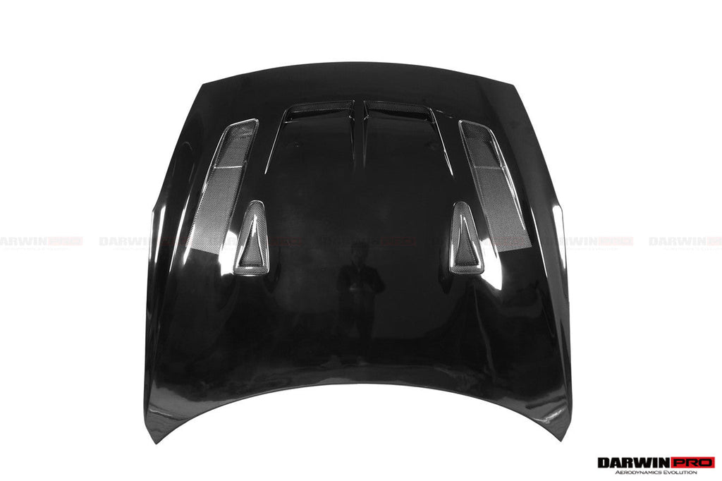 DarwinPRO 2008-2022 Nissan GTR R35 CBA & DBA & EBA BKSSII Style Carbon Fiber Hood