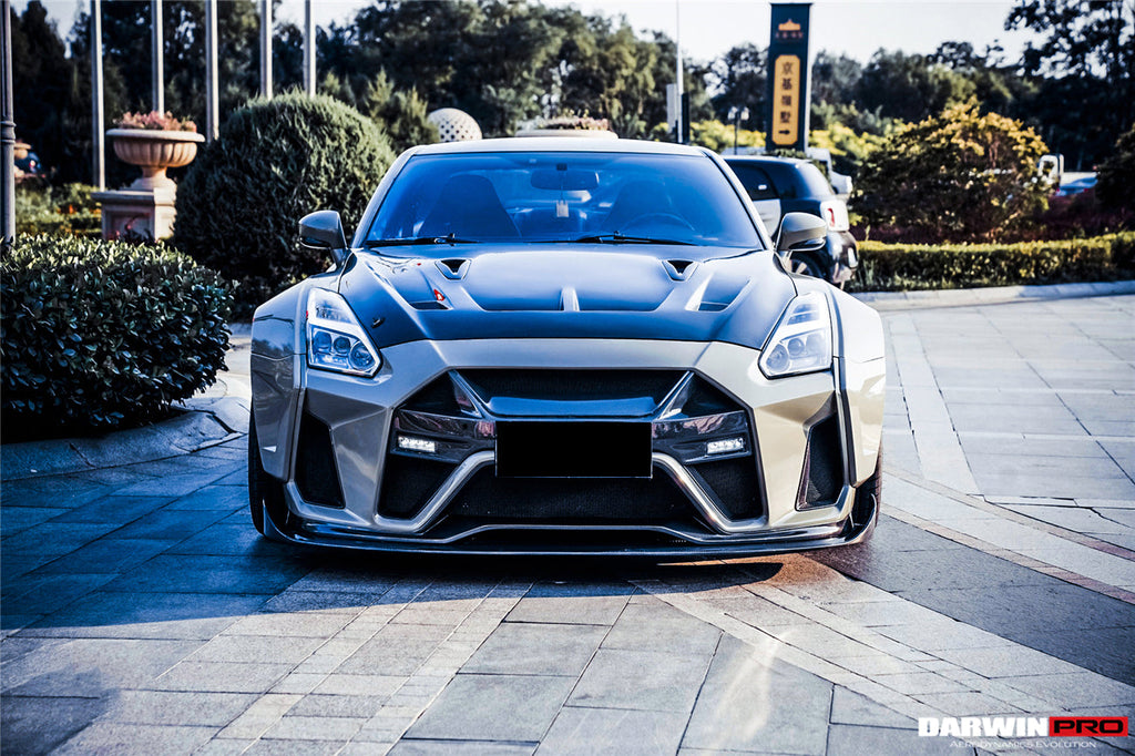 DarwinPRO 2008-2022 Nissan GTR R35 CBA & DBA & EBA BKSSII Style Front Bumper