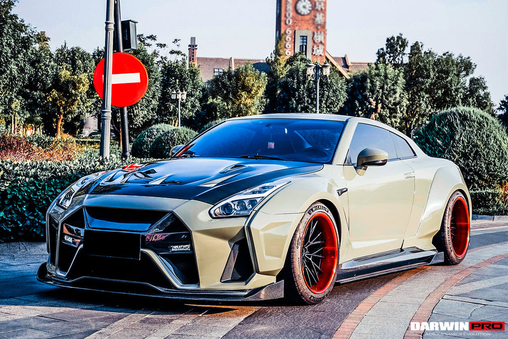 DarwinPRO 2008-2022 Nissan GTR R35 CBA & DBA & EBA BKSSII Style Front Bumper