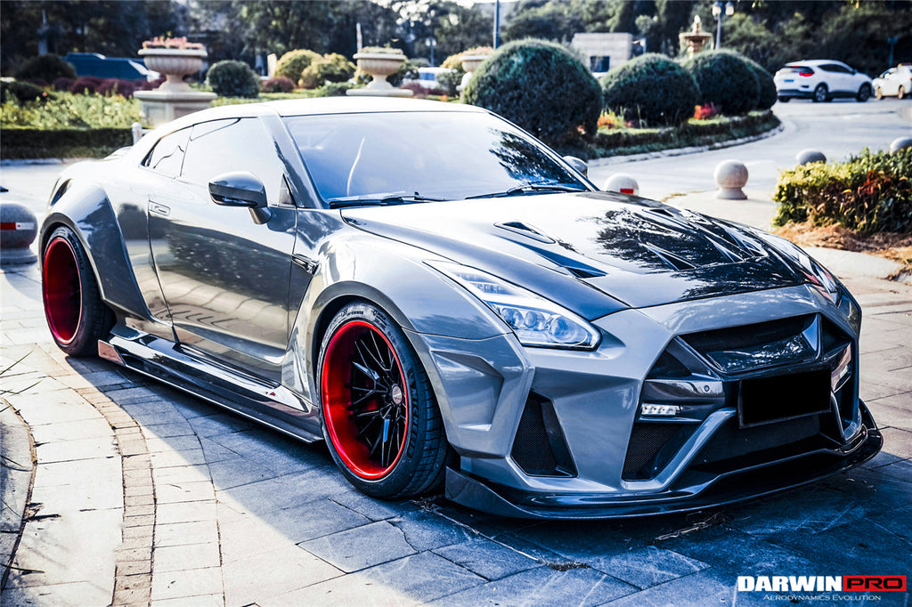DarwinPRO 2008-2022 Nissan GTR R35 CBA & DBA & EBA BKSSII Style Front Bumper