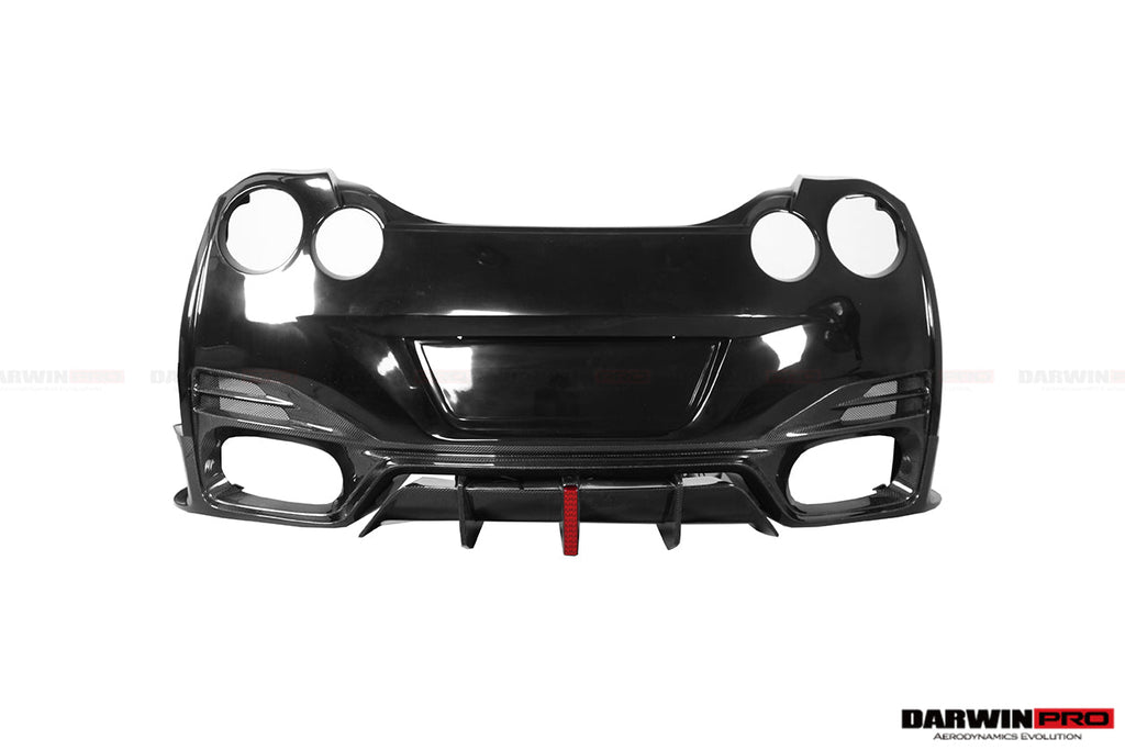 DarwinPRO 2008-2022 Nissan GTR R35 CBA & DBA & EBA BKSSII Style Partial Carbon Fiber Full Wide Body Kit