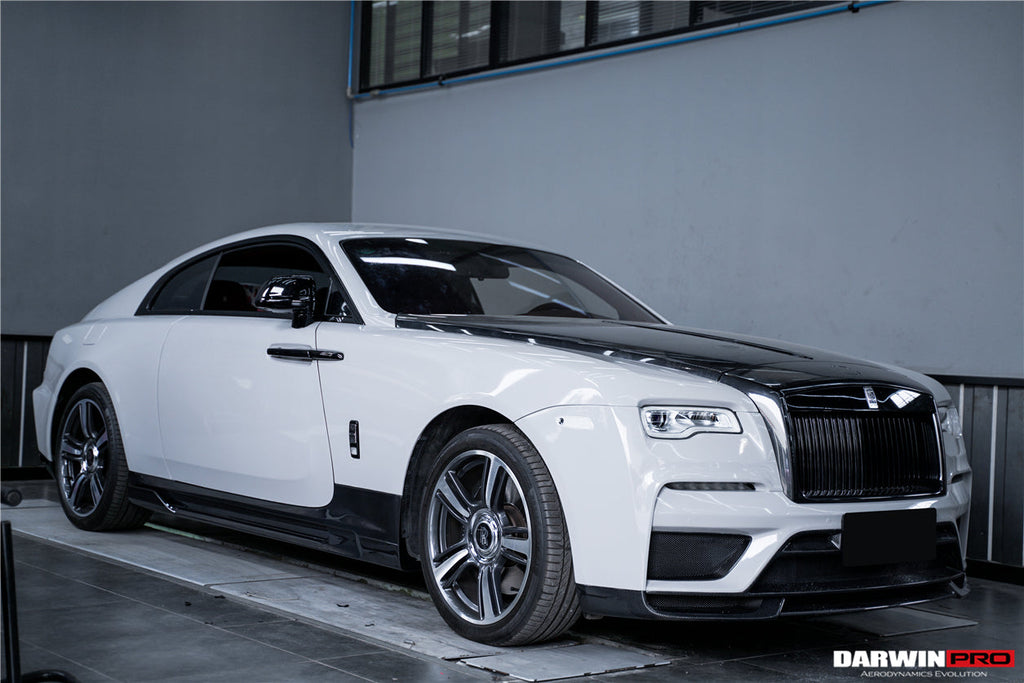 DarwinPRO 2016-2020 Rolls-Royce Wraith & Dawn - BKSS Portion Carbon Fiber Front Bumper - DarwinPRO Aerodynamics