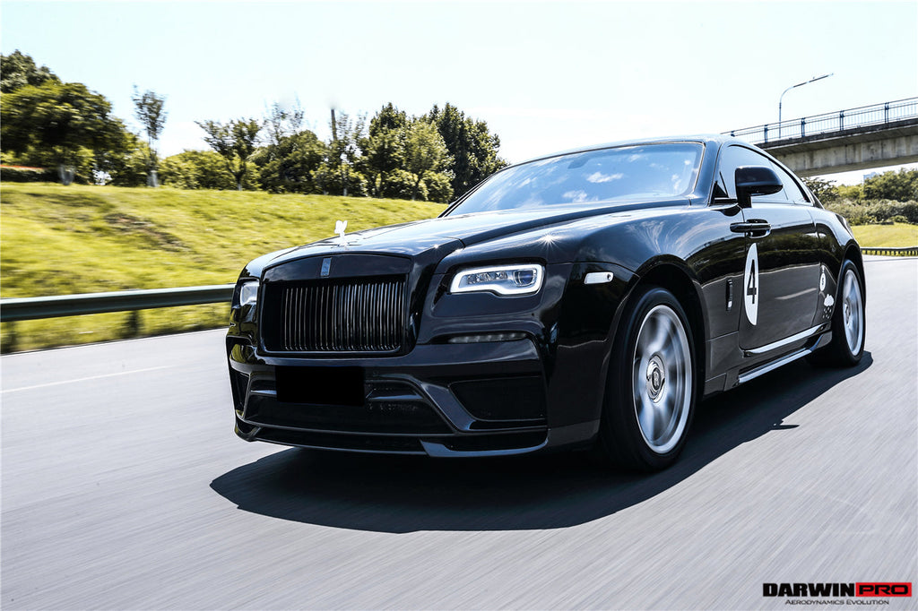 DarwinPRO 2016-2020 Rolls-Royce Wraith & Dawn - BKSS Portion Carbon Fiber Front Bumper - DarwinPRO Aerodynamics